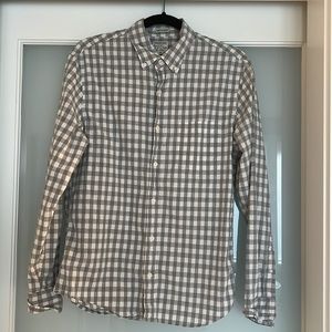 Men’s J.Crew plaid button-down shirt